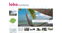 Desktop Screenshot of loko-architecten.nl