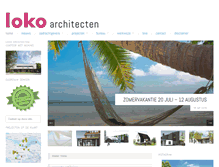 Tablet Screenshot of loko-architecten.nl